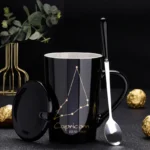 Caneca Nestnook caneca com Estampas  dos  Zodíacos. - Imagem 9