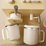 Caneca Térmica com Tampa: Café Quente por Horas. - Imagem 4