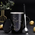 Caneca Nestnook caneca com Estampas  dos  Zodíacos. - Imagem 8