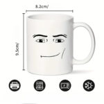 Canecas Cerâmica com Rostos Divertidos - Imagem 8