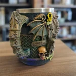Caneca Aço Inoxidável Ozzy 3D – Tributo Final ao Príncipe das Trevas - Imagem 5