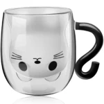 Caneca de Gato Transparente